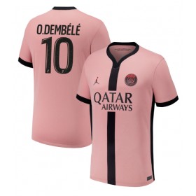 Pánské fotbalový oblečení Paris Saint-Germain Ousmane Dembele #10 Tretí košile 2024-25 Krátkým Rukávem